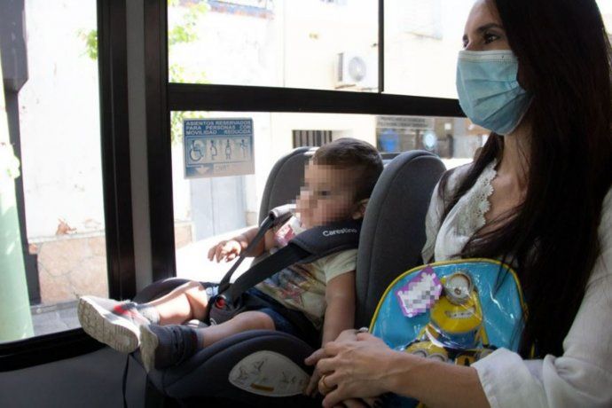Colectivos con sillitas infantiles gratis para los más pequeños: dónde y cómo