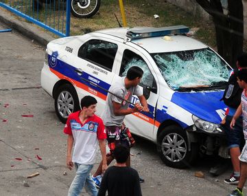 VIDEO: los incidentes que obligaron a la suspensión de Arsenal-Aldosivi