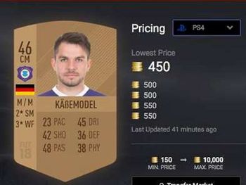 La historia detrás del futbolista con la peor puntuación del FIFA 18