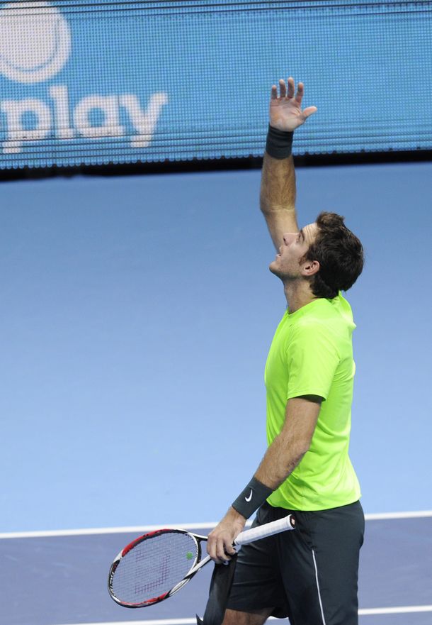 Del Potro: Batí un pequeño récord al ganarle a Federer