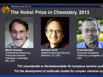 Nobel de Química, para tres científicos que replicaron la vida real
