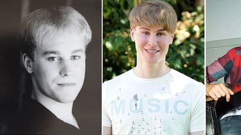 Toby Sheldon se quería parecer a Justin Bieber Toby Sheldon se quería parecer a Justin Bieber