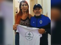 Maradona apoyó el autocultivo de marihuana medicinal para que nuestros hijos vivan mejor