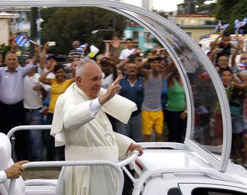 La llegada del Papa a Cuba