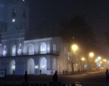 Neblina en Buenos Aires