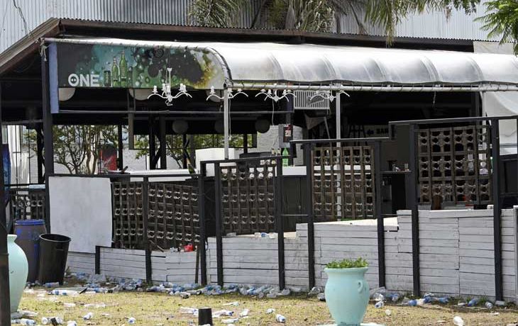 Acceso a Punta Stage, el boliche de Arroyo Seco en el que murió una joven