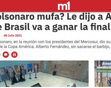 ¿Bolsonaro mufa? Bolsonaro mufa