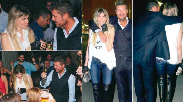 Las fotos de la reconciliación de Guillermina Valdes y Marcelo Tinelli