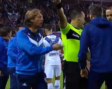 Partido caliente en el sur: Zubeldía y Heinze discutieron y se fueron expulsados