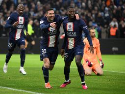 Clásico: show de Lionel Messi y goleada del PSG al Olympique Marsella