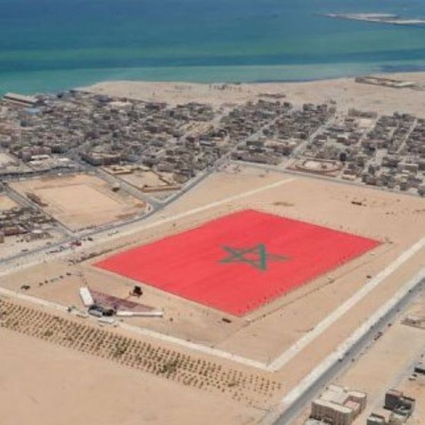 La bandera más grande del mundo está en Marruecos