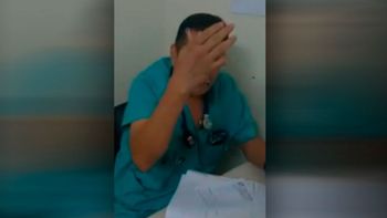 Este es Walter G. el médico denunciado Este es Walter G. el médico denunciado