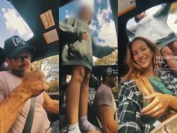 Suspendieron la licencia de conducir de Luciano Castro por el video en Instagram