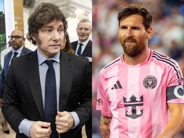 Javier Milei buscó la foto con Lionel Messi en Nueva York, pero el capitán argentino lo evitó