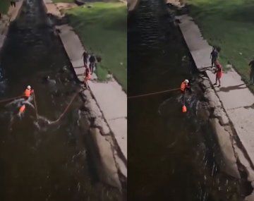 Robó una moto