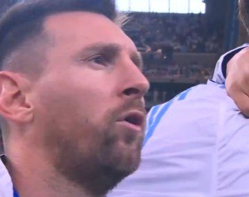 Así sonó el Himno Nacional Argentino en la previa al partido con Ecuador