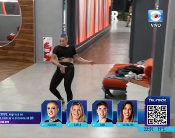 Gran Hermano: la desaforada reacción de Juliana ante la anulación de la salvación de Martin