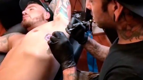 El nuevo tatuaje de Fede Bal
