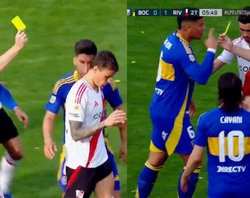 Seguidilla de patadas en el Superclásico: las duras entradas de Fonseca y Rojo
