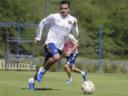 Carlos Tevez volvió a los entrenamientos. Foto: @BocaJrsOficial