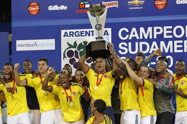 Colombia se consagró campeón en el Sudamericano Sub 20