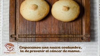 chipa titi, la ingeniosa campana paraguaya contra el cancer de mama chipa titi, la ingeniosa campana paraguaya contra el cancer de mama