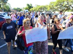 Mateada y marcha en San Fernando para recuperar la Marina del Norte
