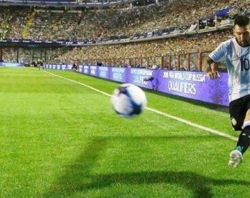 Boca prepara una bandera de Messi para colgar en el partido ante Mineiro