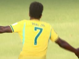 Vinicius Jr. reaccionó y puso el empate para Brasil, en su duelo con Marruecos. Vinicius Jr. reaccionó y puso el empate para Brasil, en su duelo con Marruecos.