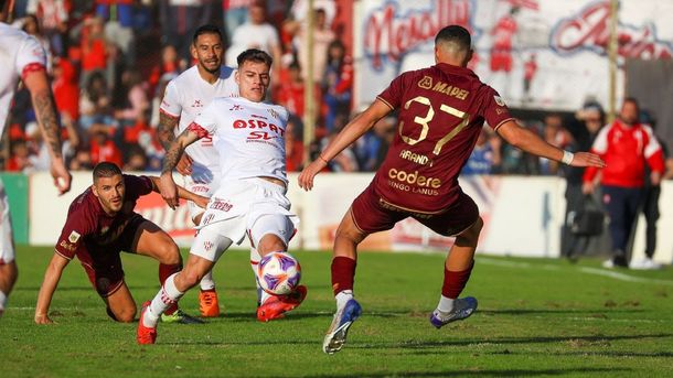 Unión y Lanús igualaron 1-1 en uno de los postergados de la Liga Profesional