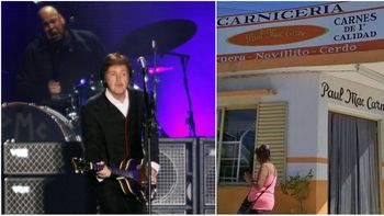 mccartney, encantado con el tributo que le hizo un carnicero mccartney, encantado con el tributo que le hizo un carnicero