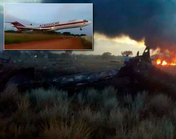 Así intentaba despegar el avión de Aerosucre que terminó cayendo y en el que murieron al menos cinco personas