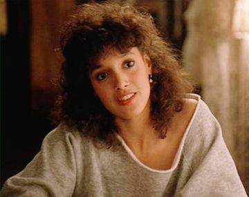 Jennifer Beals en su papel de Alex en Flashdance