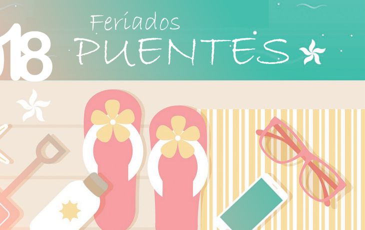 ¿Cuáles son los feriados puente de 2018?