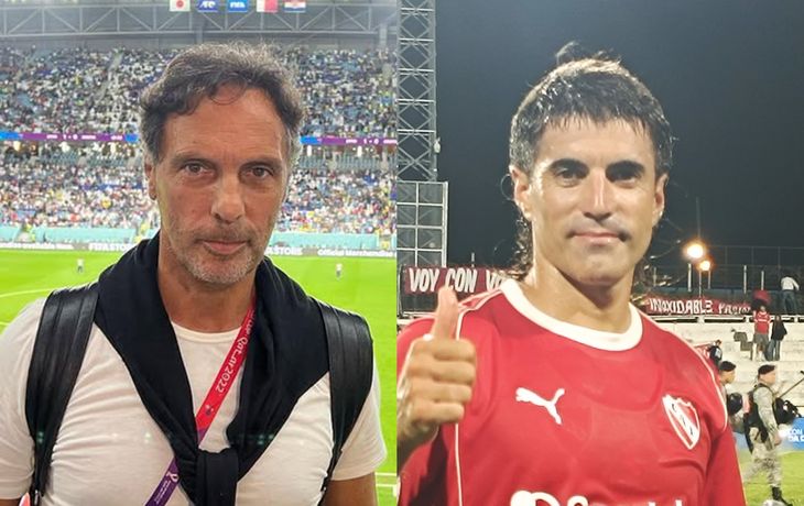 Ignacio Malcorra fue a encarar a Gustavo López.