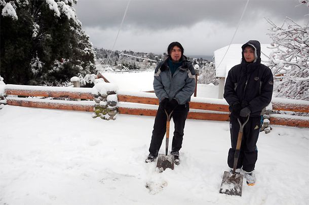 Nieve en Bariloche