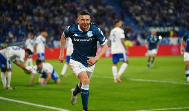 Copa Libertadores: el gol de Adrián Maravilla Martínez para Racing ante Vélez en los cuartos de final