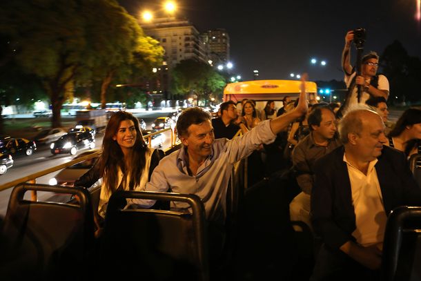Macri participó de la recorrida en La Noche de los Museos