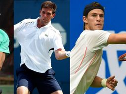 El primer Grand Slam del 2017 tendrá tres argentinos El primer Grand Slam del 2017 tendrá tres argentinos