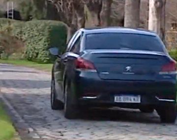 Así llegó el nuevo ministro de Hacienda a la reunión con Macri en Los Abrojos