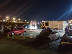 incendiaron los autos de los jugadores de aldosivi incendiaron los autos de los jugadores de aldosivi