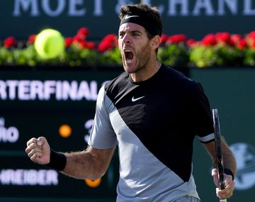 Del Potro define la final de Indian Wells contra el mejor de todos: Federer es favorito