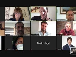 Macri participó del Zoom de Juntos por el Cambio desde la cama