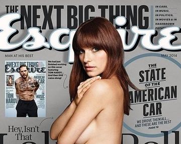 La actriz y directora Lake Bell se desnudó para la tapa de una famosa revista
