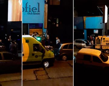 Llevan borracho en camilla y casi lo matan