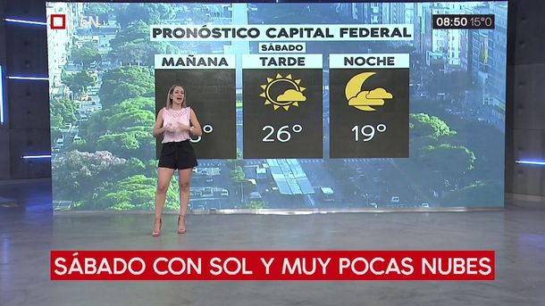 Pronóstico del tiempo del sábado 23 de marzo de 2019