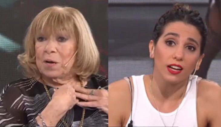 Fanny Mandelbaum cruzó Cinthia Fernández: El camino no es mostrar el culo