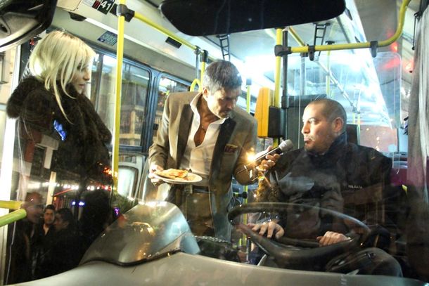 La fiesta de Charlotte con Tinelli