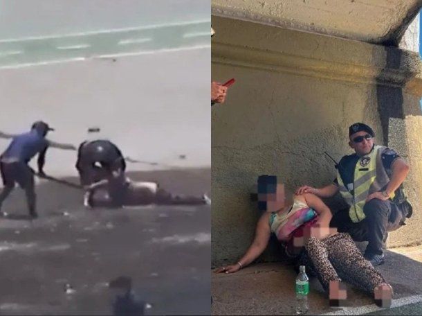 Córdoba: dramático rescate de una mujer que fue arrastrada por un río