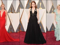 Así sí: Mirá a las mejores vestidas en la entrega de los Oscar